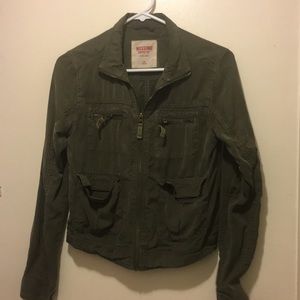Army green jacket