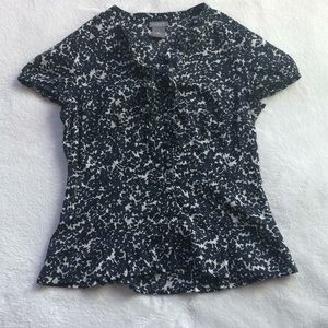 Ann Taylor Petite Patterned Blouse