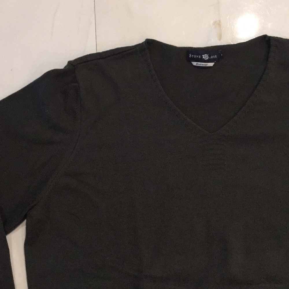 STONE ROSE LIGHTWEIGHT SWEATER - 100% COTTON