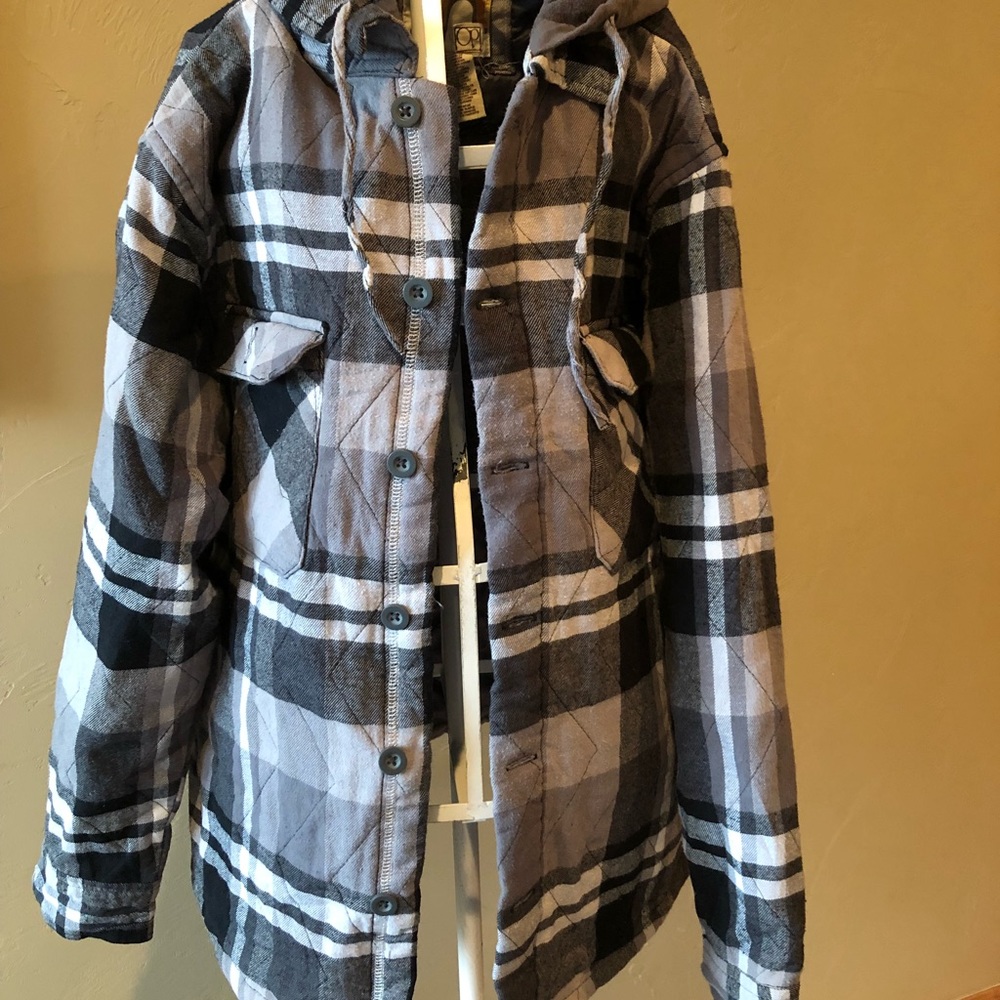 Insulated flannel jacket
