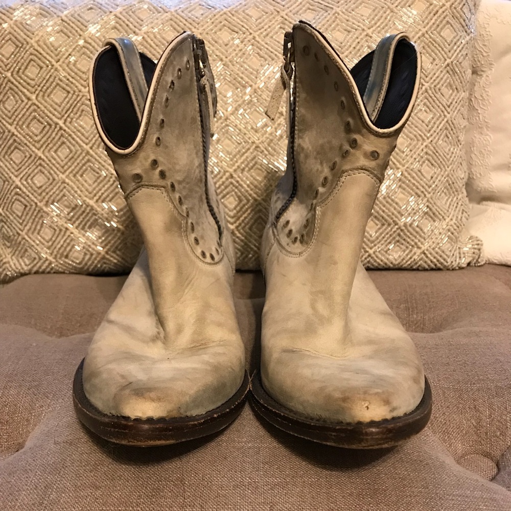 Golden Goose Ankle Cowgirl Stud Boots