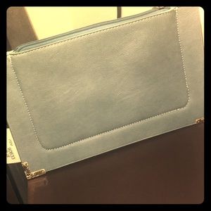 Misty Blue Clutch