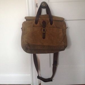 Abingdon messenger bag from j crew.