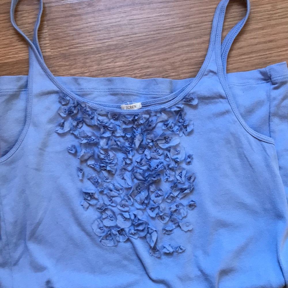 J Crew Floral Tank Top