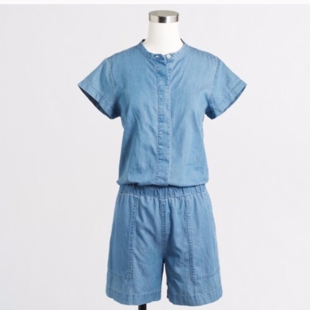 J. Crew Chambray jumper
