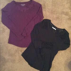 Maurices long sleeve tees