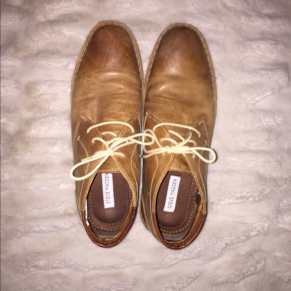 Men's Steve Madden boots - only worn once!!
