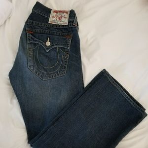 True Religion Jeans in Blue Wash