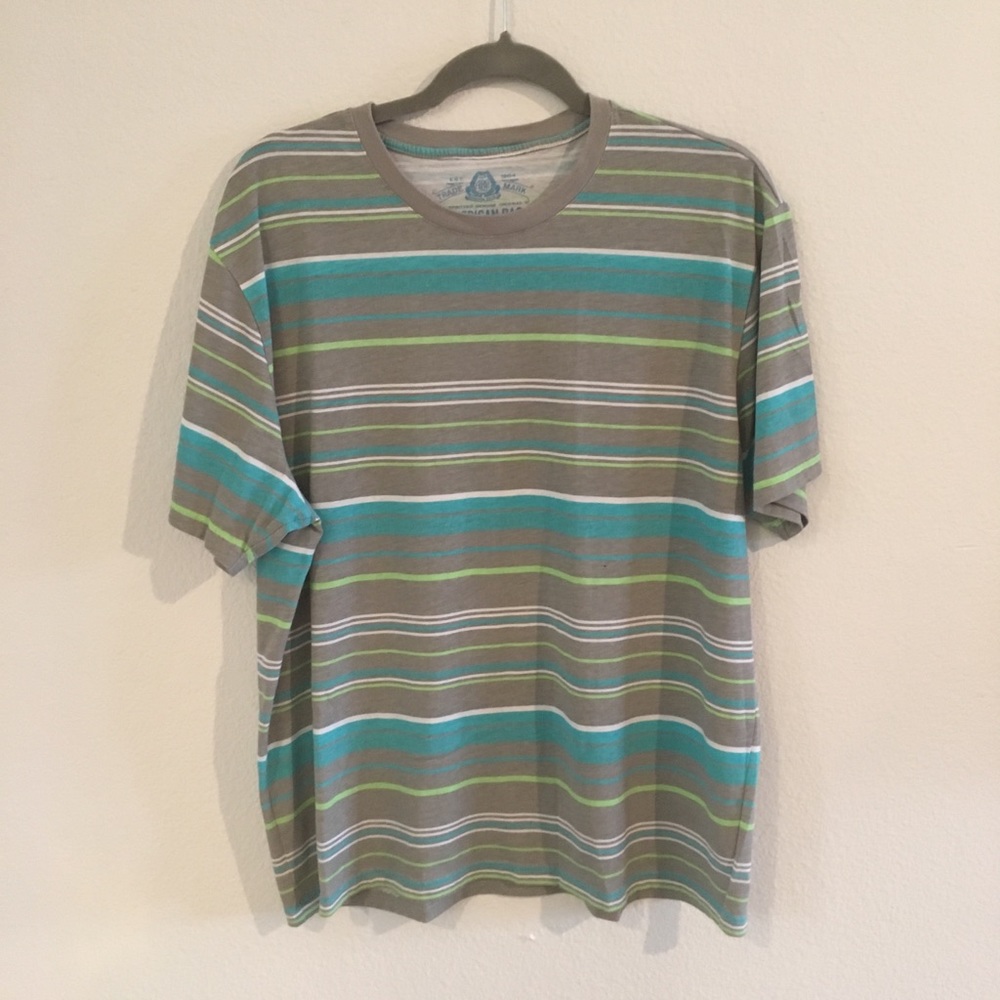 Men’s striped t shirt - xlarge