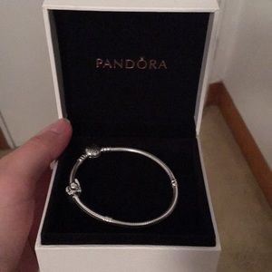 Pandora charm bracelet with angel charm 👼🏼