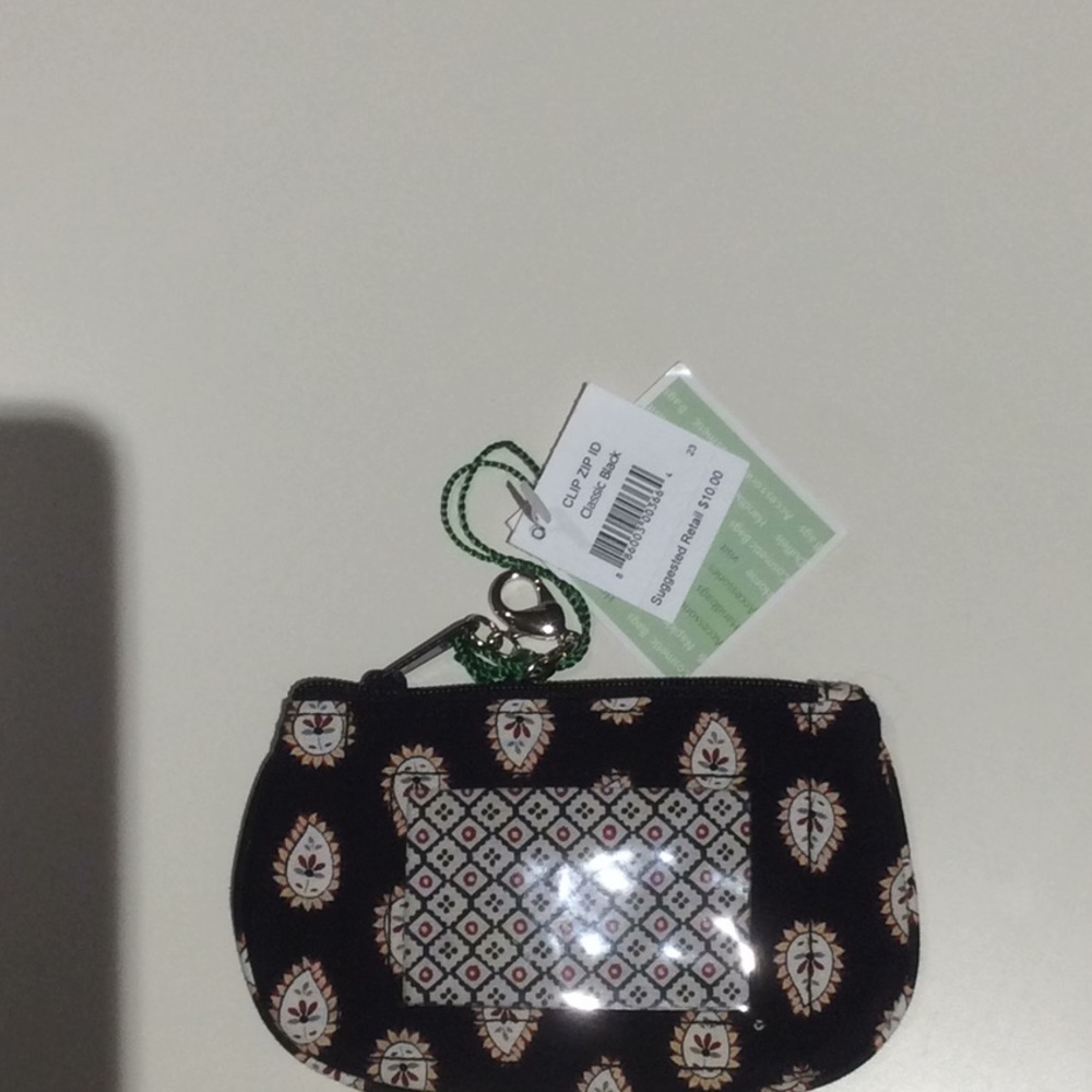 Coin purse/I.D. with clip