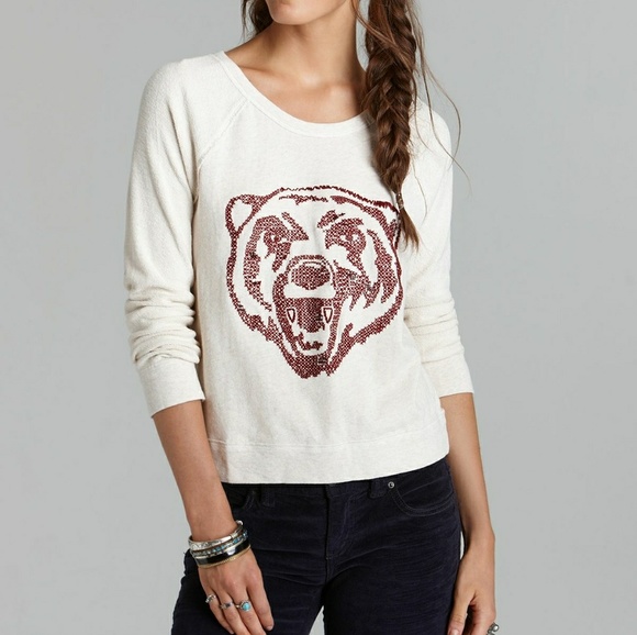 Free People Sweaters - Free People Big Bad Varsity Sweater