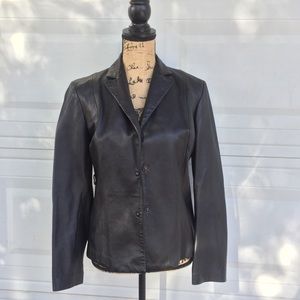 Banana republic leather jacket