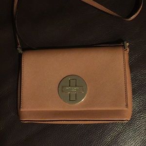 Kate Spade luggage colored side bag