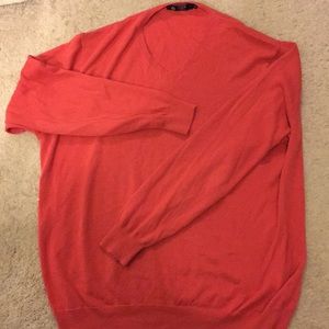J crew mens v neck sweater