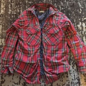 L.L. Bean vintage plaid button up