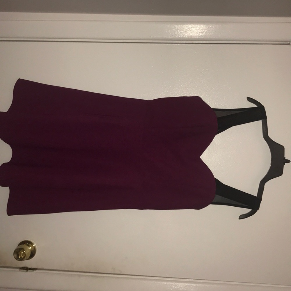 Wine/burgundy dress