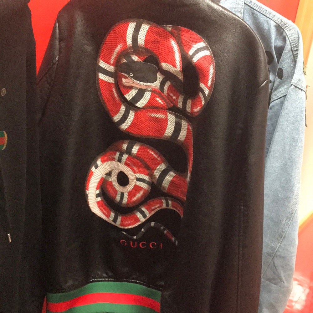 Gucci Leather Jacket