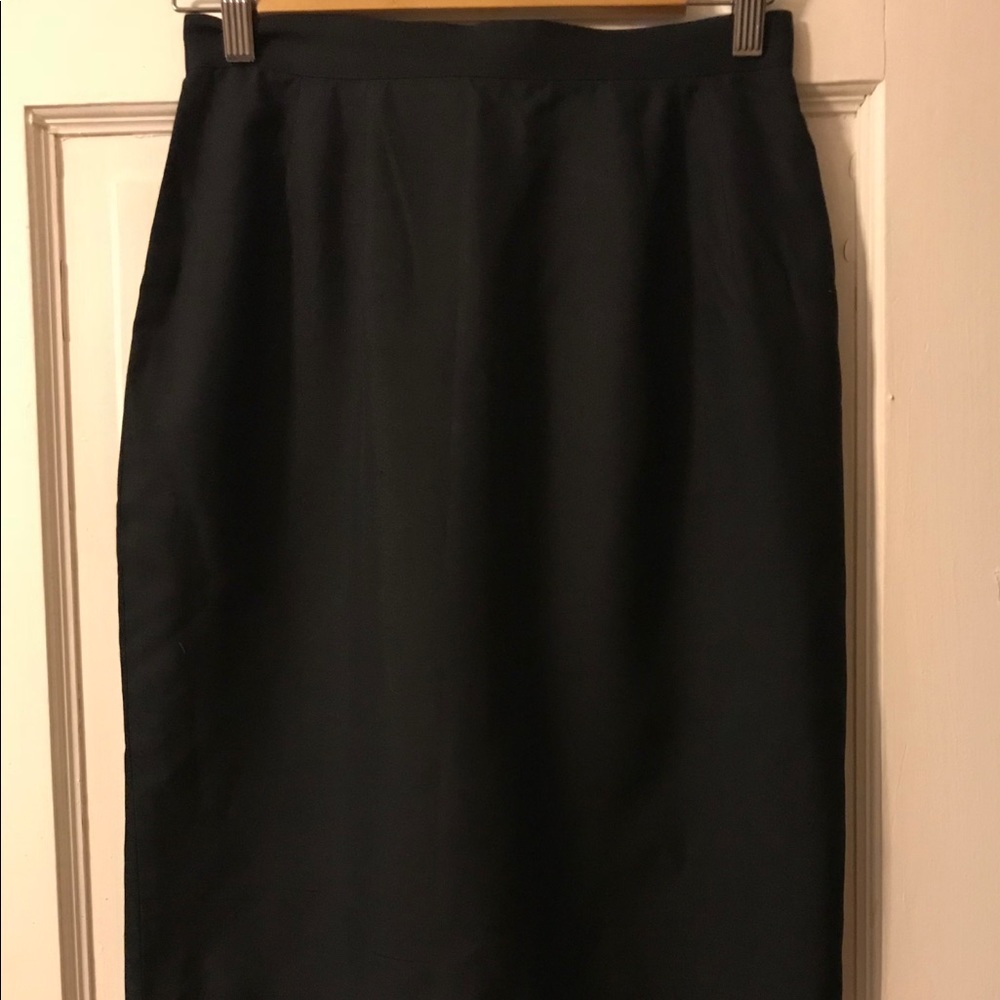 Black dress skirt