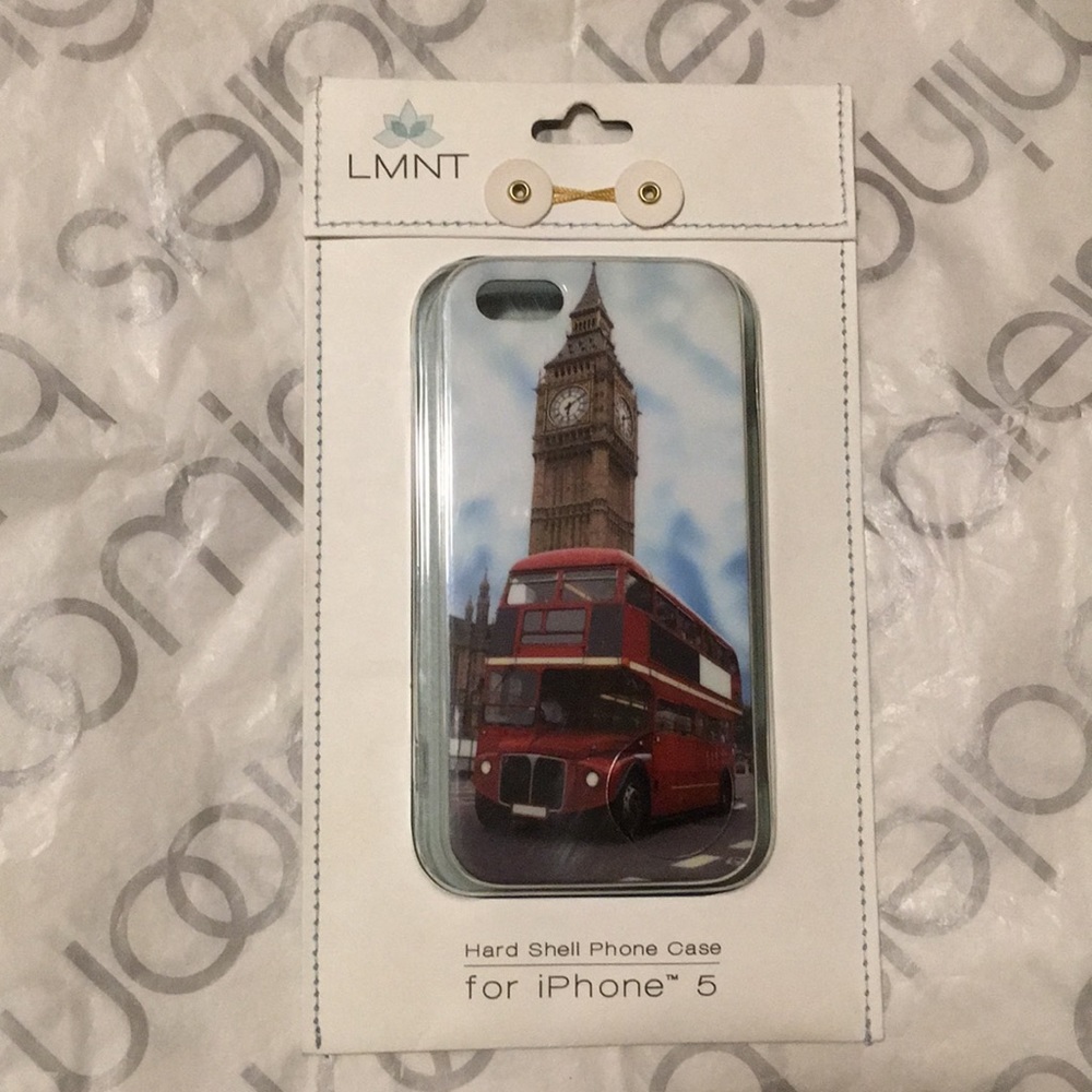 iPhone 5 hard shell phone case.