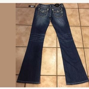 $100 Great Gift Miss Me Boot Jeans size 26 NWOT