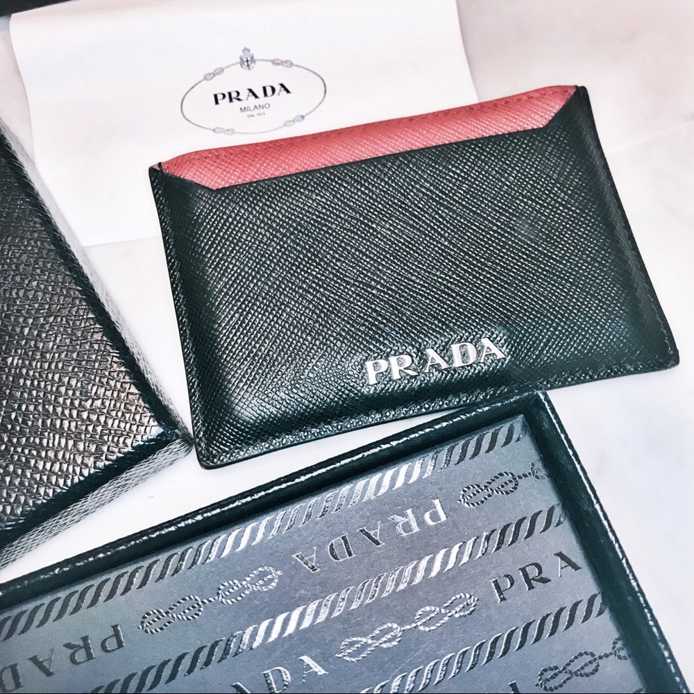 Prada LIMITED EDITION Saffiano Card Holder