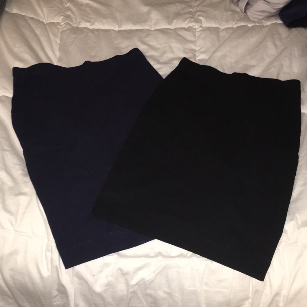 (2) H&M pencil skirts