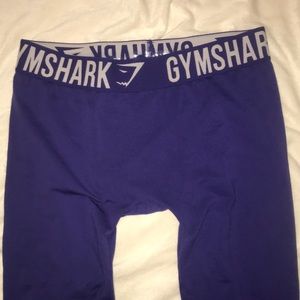 NWOT GYMSHARK FIT LEGGINGS INDIGO/WHITE