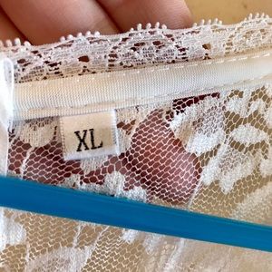 White Chiffon boutique maxi dress