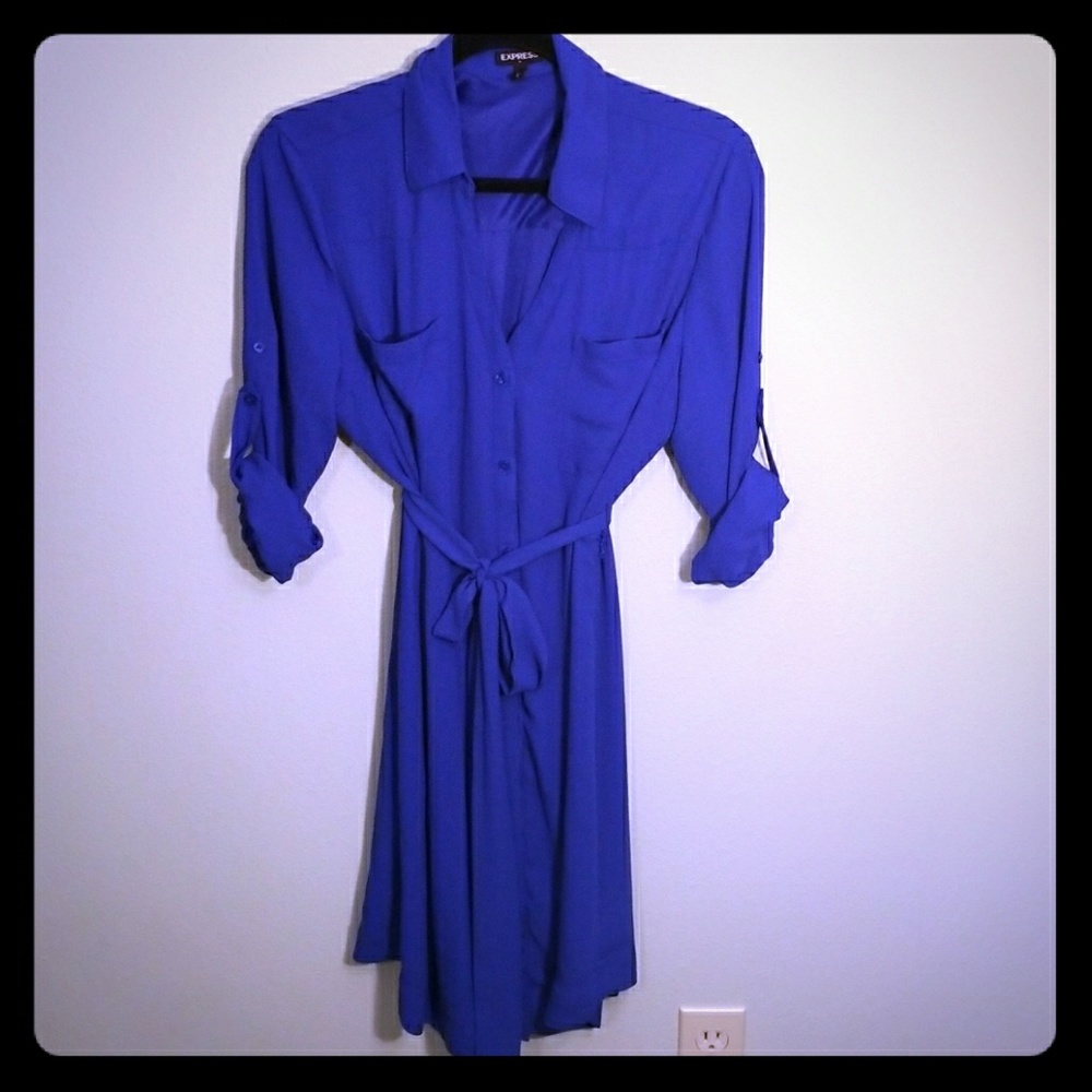 FLASH SALE! Express Button Down Shirt Dress