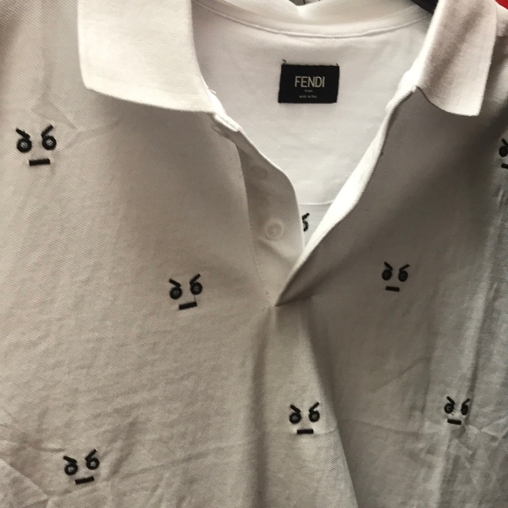 Fendi collar shirt