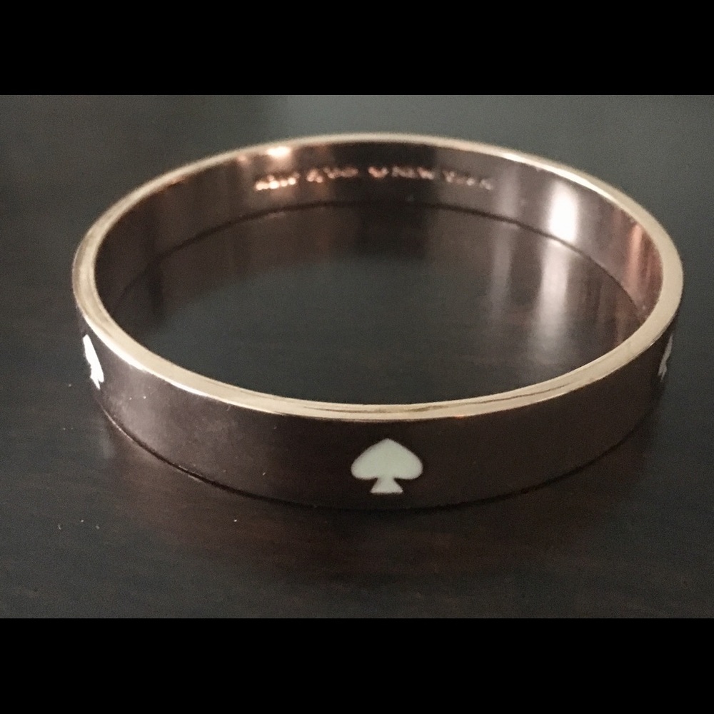 Kate Spade rose gold bangle