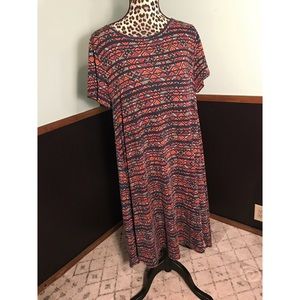 LuLaRoe Carly Aztec Print
