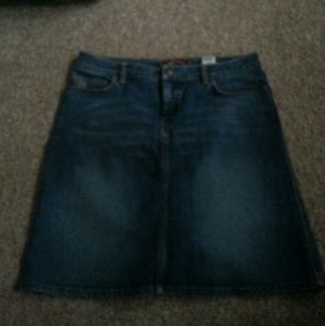 Womens gap denim skirt
