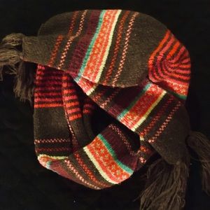 Warm multi color scarf