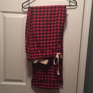 J.Crew Buffalo Plaid PJ pants