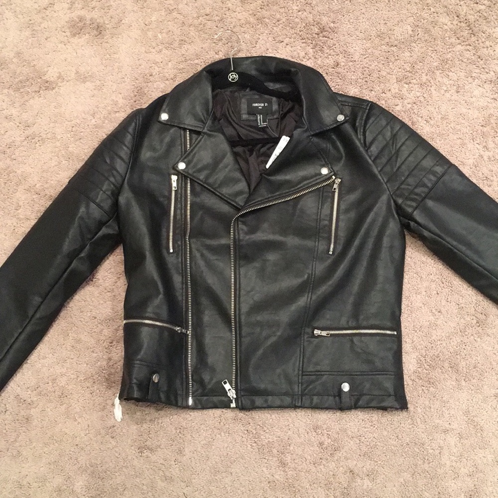 Forever21 Men's Leather Jacket