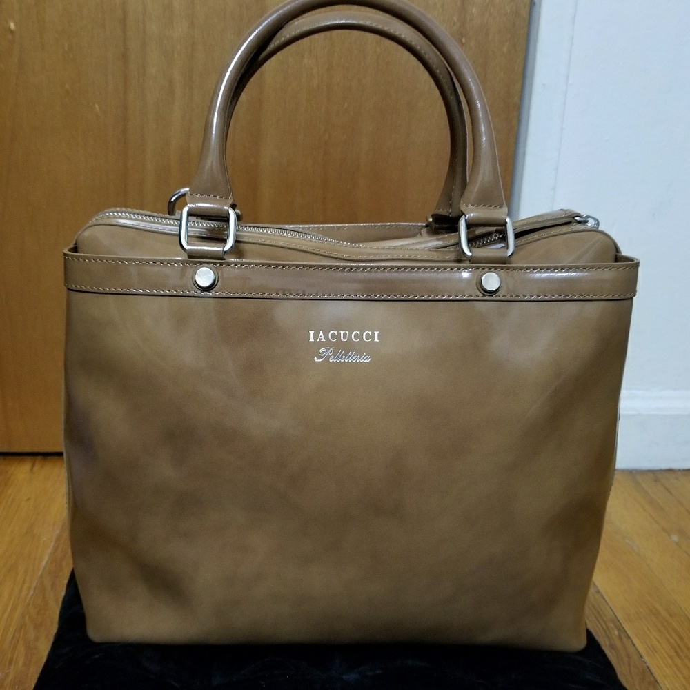 lacucci Italian Leather Handbag