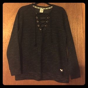 Victoria's Secret Pink grey sweatshirt