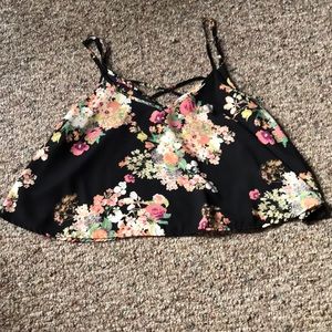Floral Spaghetti strap
