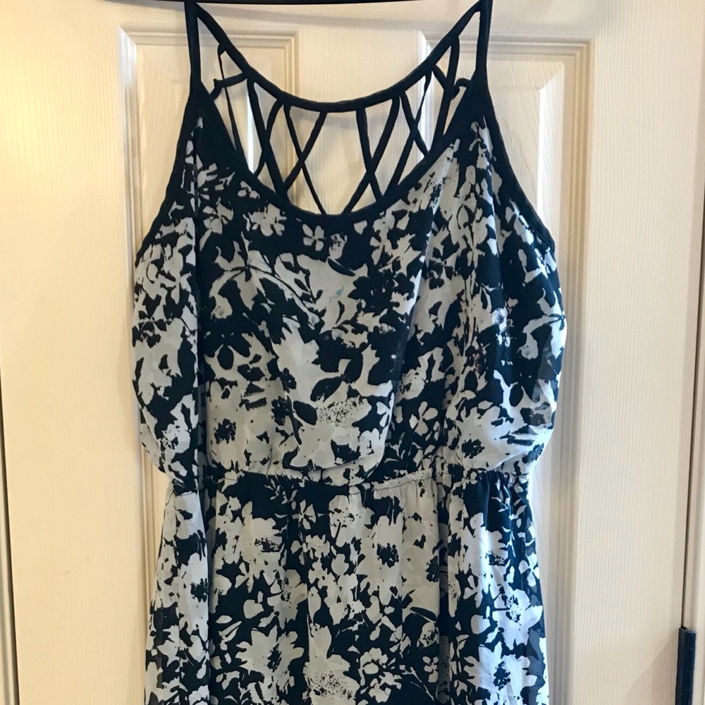 Chiffon short summer dress