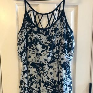 Chiffon short summer dress