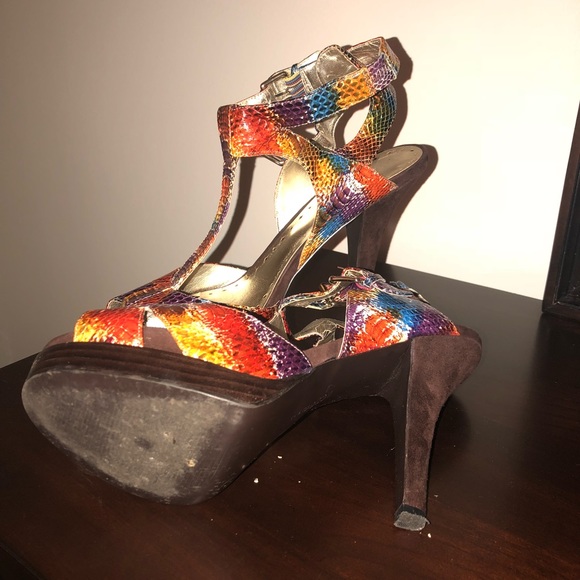 BCBG Multicolor heels - Picture 2 of 3