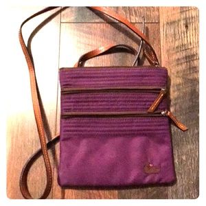 Dooney & Bourke Purple Nylon Cross-body