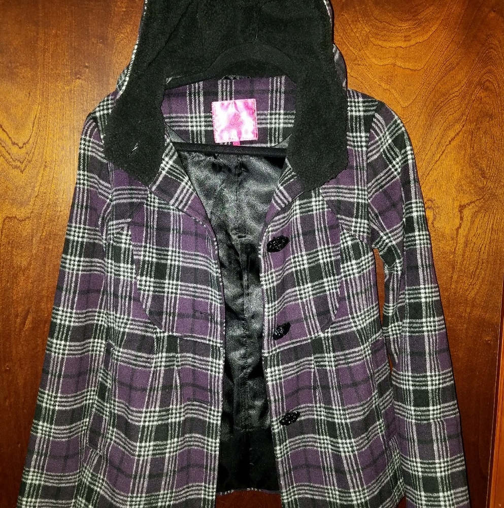 Plaid coat