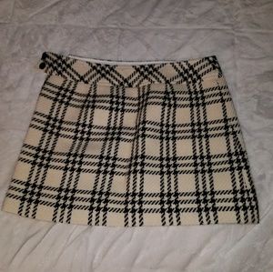 Plaid skirt