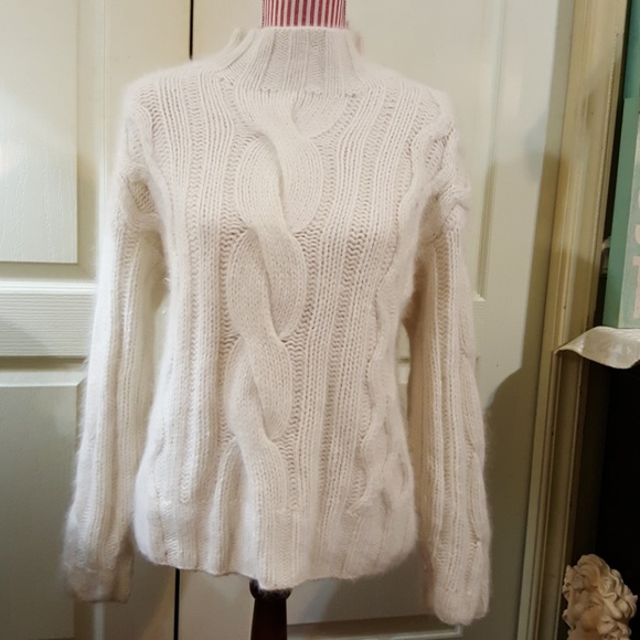 Express Sweaters - Express Tricot Angora & Lambs Wool Sweater. XS/S