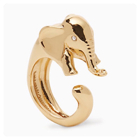 🆕 KATE SPADE elephant wrap ring - Picture 2 of 4