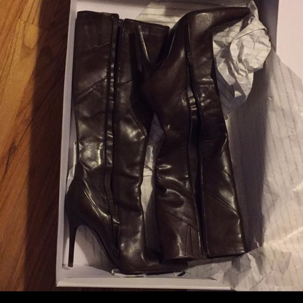 Aldo brown boots