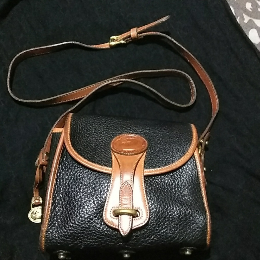Black and Tan Dooney & Bourke CrossBody Bag